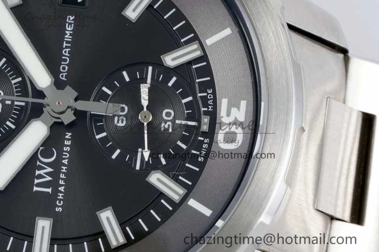 MIROTIME 0205 EasyCare Aquatimer Chrono SS V6SF 1:1 Best Edition Gray Dial on SS Bracelet A 7035
